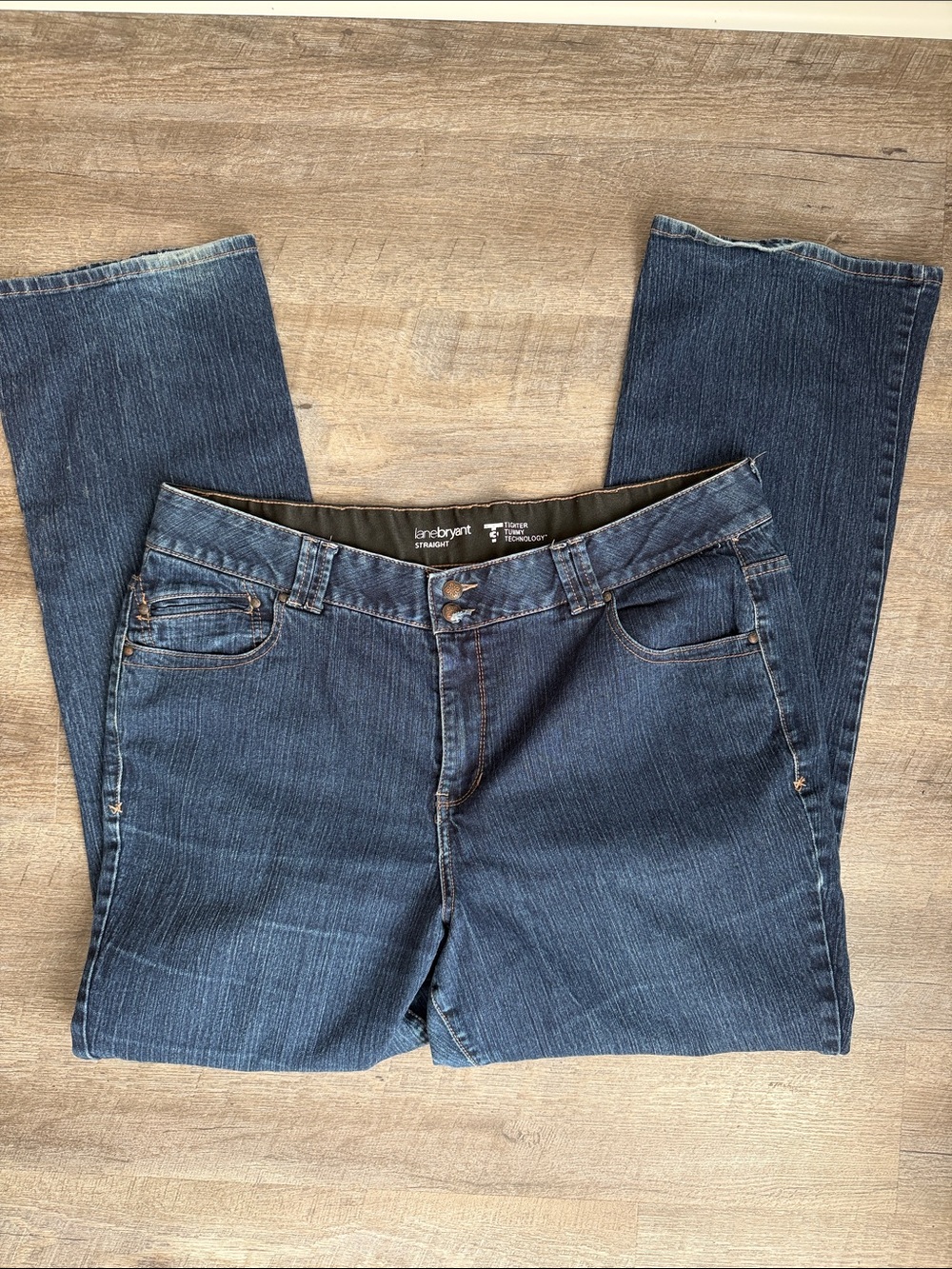 Lane Bryant Straight Leg Jeans 22Tall